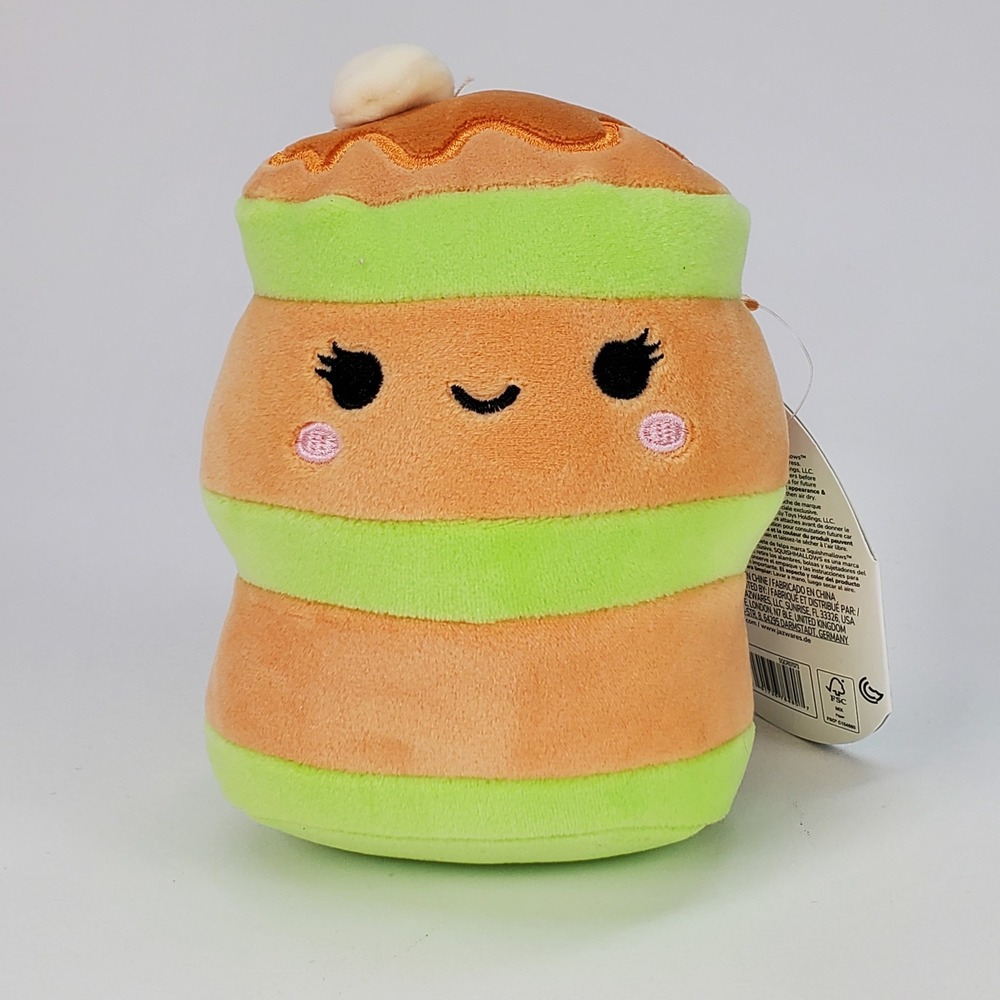 Squishmallows Hermine Pistachio Pancake 5 Inch Plush Jazwares New with Tags